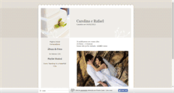 Desktop Screenshot of carolinaerafael.rumoaosim.com