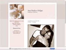 Tablet Screenshot of anapaulaefelipe.rumoaosim.com