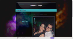 Desktop Screenshot of andressaeserginho.rumoaosim.com